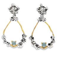 Ohrringe Cianfrone Gioielli Dame in Silber Acquamarina BOF45-NEMORIS - BOF45-NEMORIS